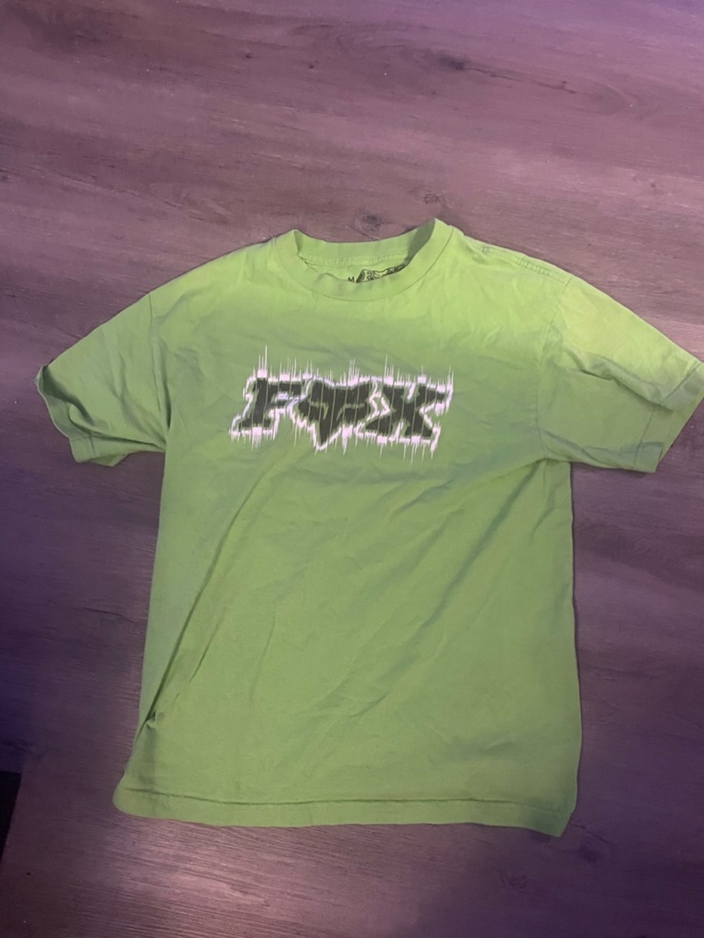 Fox Men's Neon Green Graphic Tee - Short Sleeve